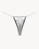 Micro Bikini Bottoms Chrome