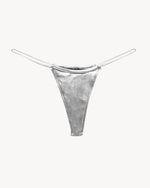 Micro Bikini Bottoms Chrome