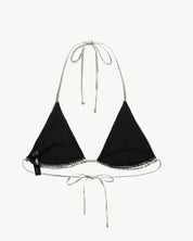 Micro Bikini Top Chrome