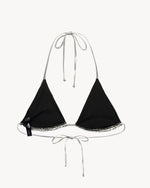 Micro Bikini Top Chrome