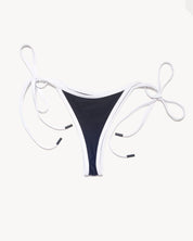 Triangle Bikini Bottom- Salt & Pepper