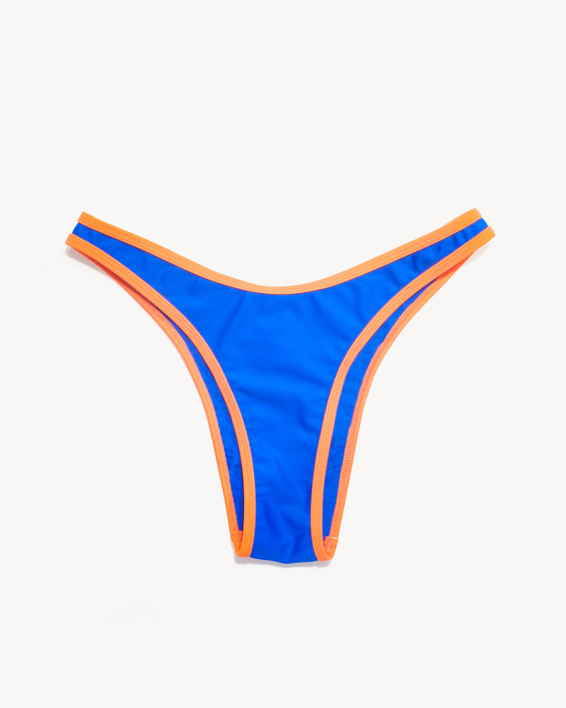 Brazilian Bottoms- Cobalt & Coral