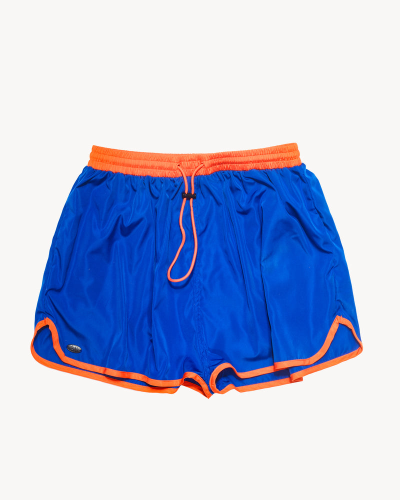 Swim Shorts- Cobalt & Coral