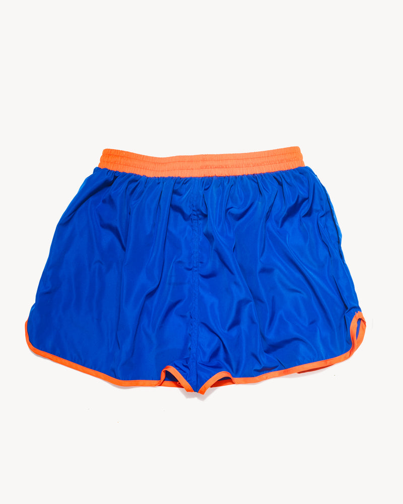 Swim Shorts- Cobalt & Coral