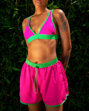 Plunge Top- Watermelon